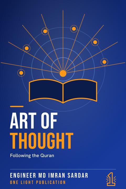 Cover of Art of Thought following Quran, by Engineer Md Imran Sardar